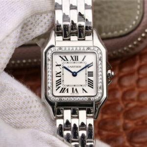 Panthere De Cartier W4PN0008 GF Factory Diamond-Set Bezel JF Replica Watches - JF Replica
