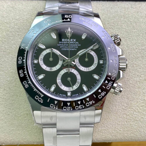 Rolex Cosmograph Daytona M116500LN-0002 Clean Factory Black Bezel JF Replica Watches - JF Replica