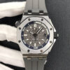 Audemars Piguet Royal Oak Offshore 15720ST.OO.A009CA.01 BF Factory Grey Rubber Strap JF Replica Watches - JF Replica