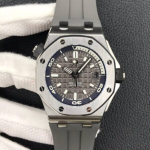 Audemars Piguet Royal Oak Offshore 15720ST.OO.A009CA.01 BF Factory Grey Rubber Strap JF Replica Watches - JF Replica