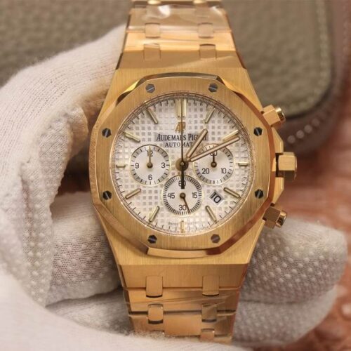 Audemars Piguet Royal Oak 26320BA.OO.1220BA.01 OM Factory White Dial JF Replica Watches - JF Replica
