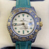 Rolex GMT-MASTER II Diw Green Fabric Strap JF Replica Watches - JF Replica