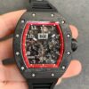 Richard Mille RM011 KV Factory Black Carbon Fiber Case JF Replica Watches - JF Replica