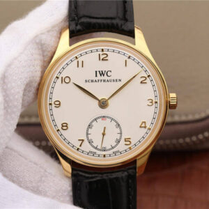 IWC Portuguese IW545408 ZF Factory Black Leather Strap JF Replica Watches - JF Replica