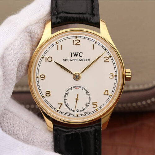 IWC Portuguese IW545408 ZF Factory Black Leather Strap JF Replica Watches - JF Replica
