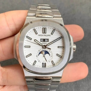 Patek Philippe Nautilus 5726/1A-010 GR Factory White Dial JF Replica Watches - JF Replica
