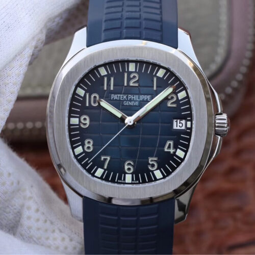 Patek Philippe Aquanaut 5168G-001 ZF Factory Blue Strap JF Replica Watches - JF Replica