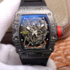 Richard Mille RM35-02 ZF Factory Carbon Fiber Case JF Replica Watches - JF Replica