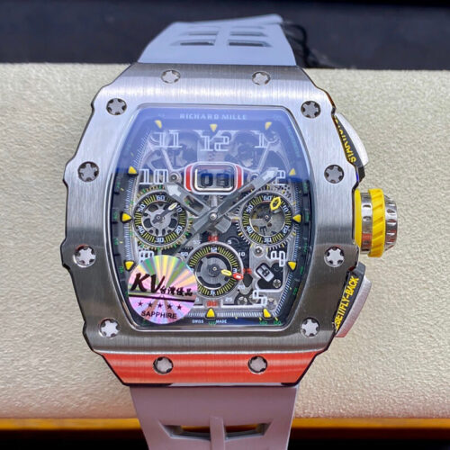 Richard Mille RM11-03 KV Factory Rubber Strap JF Replica Watches - JF Replica