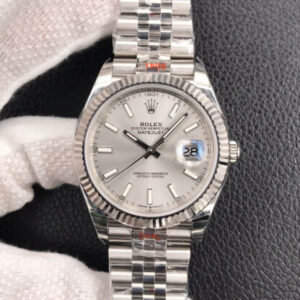 Rolex Datejust M126334-0004 EW Factory Silver Case JF Replica Watches - JF Replica
