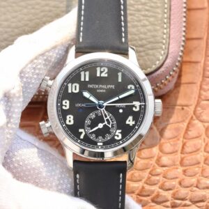 Patek Philippe Calatrava 5524 GR Factory Black Strap JF Replica Watches - JF Replica