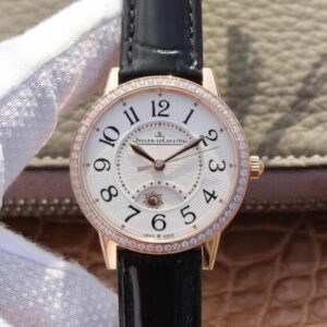Jaeger LeCoultre Rendez Vous 3442430 ZF Factory Black Leather Strap JF Replica Watches - JF Replica