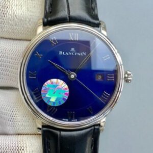 Blancpain Villeret 6651-1127-55B ZF Factory Black Leather Strap JF Replica Watches - JF Replica