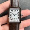 Cartier Tank WSTA0030 K11 Factory Leather Strap JF Replica Watches - JF Replica