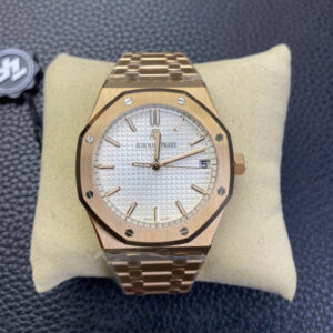 Audemars Piguet Royal Oak 15500 ZF Factory Rose Gold Case JF Replica Watches - JF Replica
