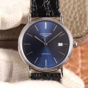 Longines Presence L4.921.4.92.2 KY Factory Black Strap JF Replica Watches - JF Replica