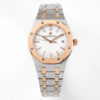 Audemars Piguet Royal Oak 77350SR.OO.1261SR.01 8F Factory White Dial JF Replica Watches - JF Replica
