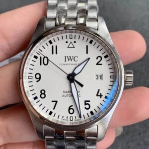 IWC Pilot IW327012 V7 Factory Silver Strap JF Replica Watches - JF Replica