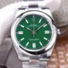 Rolex Oyster Perpetual M124300-0005 41MM EW Factory Green Dial JF Replica Watches - JF Replica