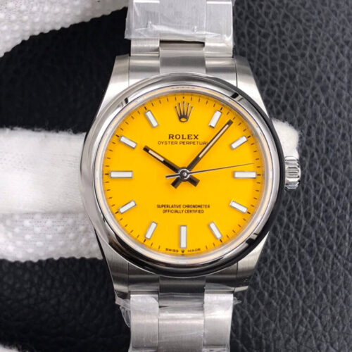 Rolex Oyster Perpetual M277200-0005 31MM EW Factory Orange Dial Stainless Steel JF Replica Watches - JF Replica