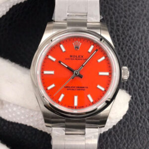 Rolex Oyster Perpetual M277200-0008 31MM EW Factory Red Dial Stainless Steel JF Replica Watches - JF Replica