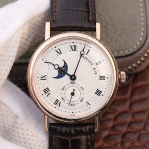 Breguet Classique Moonphase 4396 Brown Strap JF Replica Watches - JF Replica