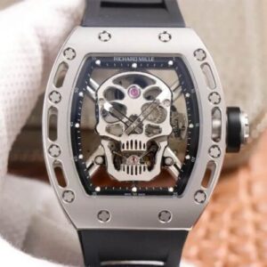Richard Mille RM52-01 Tourbillon JB Factory Black Rubber Strap JF Replica Watches - JF Replica