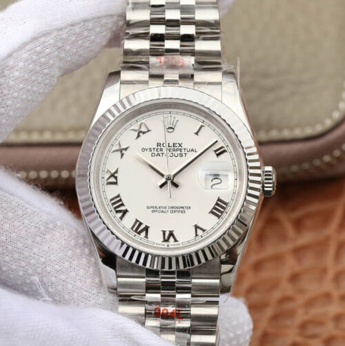 Rolex Datejust M126234-0025 GM Factory White Dial JF Replica Watches - JF Replica