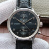IWC Portugieser IW371440 ZF Factory Black Leather Dial JF Replica Watches - JF Replica