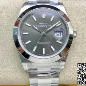 Rolex Datejust M126234-0027 GM Factory Black Diamond Dial JF Replica Watches - JF Replica