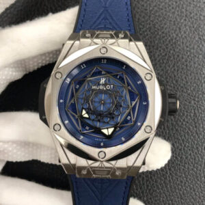 Hublot Big Bang 415.NX.7179.VR.MXM18 WWF Factory Blue Strap JF Replica Watches - JF Replica