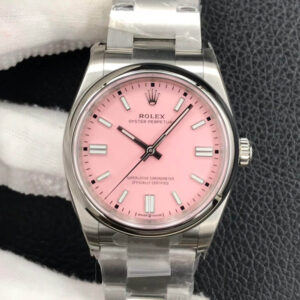 Rolex Oyster Perpetual M126000-0008 36MM EW Factory Pink Dial Stainless Steel JF Replica Watches - JF Replica