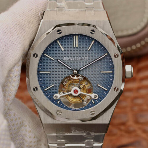 Audemars Piguet Royal Oak Tourbillon 26510IP.OO.1220IP.01 R8 Factory Titanium Case JF Replica Watches - JF Replica