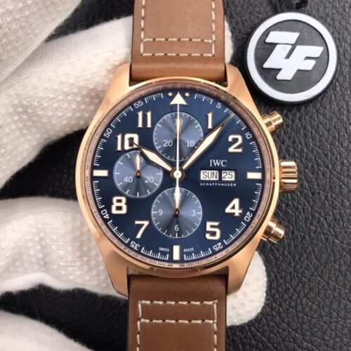 IWC Pilot IW377721 ZF Factory Blue Dial JF Replica Watches - JF Replica