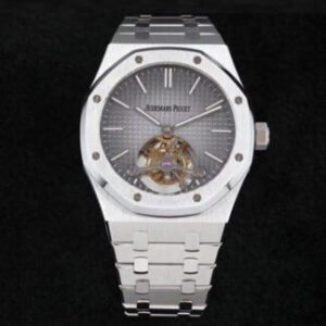 Audemars Piguet Royal Oak Tourbillon 26510PT.OO.1220PT.01 R8 Factory Grey Dial Titanium Case JF Replica Watches - JF Replica