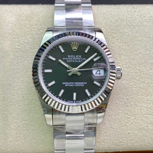 Rolex Datejust M178274-0034 31MM EW Factory Black Dial JF Replica Watches - JF Replica