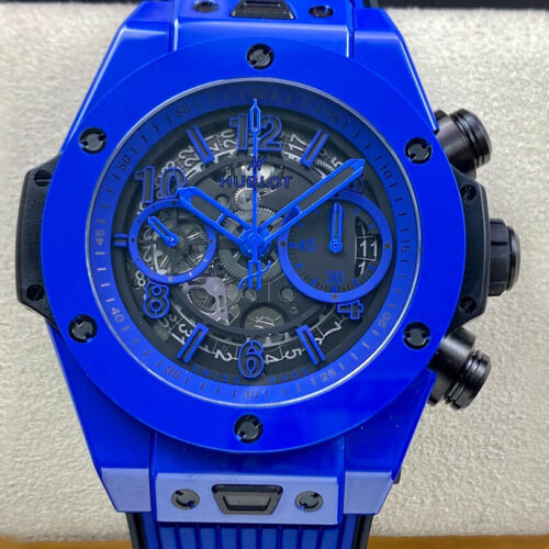 Hublot BIG BANG Unico 411.ES.5119.RX ZF Factory Blue Case JF Replica Watches - JF Replica