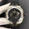 Hublot Big Bang Sang Bleu II 418.NX.1107.RX.MXM19 HB Factory Black Strap JF Replica Watches - JF Replica