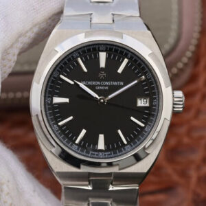 Vacheron Constantin Overseas 4500V/110A-B483 8F Factory Black Dial JF Replica Watches - JF Replica