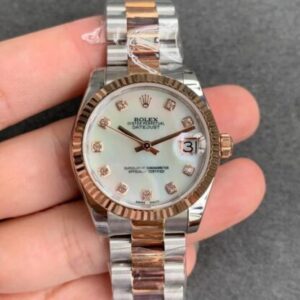 Rolex Datejust M278271-0025 GS Factory White Dial JF Replica Watches - JF Replica