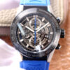 TAG Heuer Carrera CAR2A1T.FT6052 XF Factory Blue Strap JF Replica Watches - JF Replica
