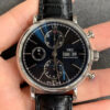IWC Portofino IW391008 ZF Factory Black Rubber Strap JF Replica Watches - JF Replica
