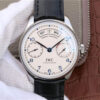 IWC Portugieser IW503501 ZF Factory White Dial Black Strap JF Replica Watches - JF Replica