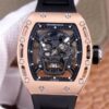 Richard Mille RM52-01 Tourbillon JB Factory Rose Gold Skeleton Dial JF Replica Watches - JF Replica