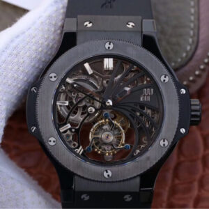 Hublot Big Bang Hollow Tourbillon Skeleton Dial JF Replica Watches - JF Replica
