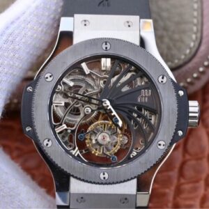 Hublot Big Bang Hollow Tourbillon Ceramic Bezel JF Replica Watches - JF Replica