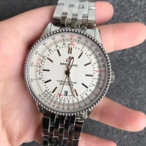 Breitling Navitimer 1 A17326211G1A1 V7 Factory Silver Strap JF Replica Watches - JF Replica