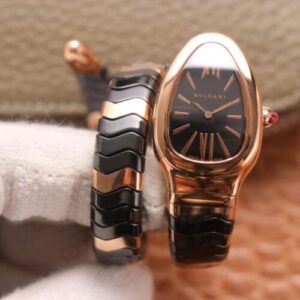 Bvlgari Serpenti BV Factory Rose Gold Case JF Replica Watches - JF Replica