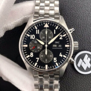 IWC Pilot IW377710 ZF Factory Silver Strap JF Replica Watches - JF Replica