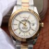 Rolex Sky Dweller M326933-0009 Noob Factory 904L Silver Strap JF Replica Watches - JF Replica